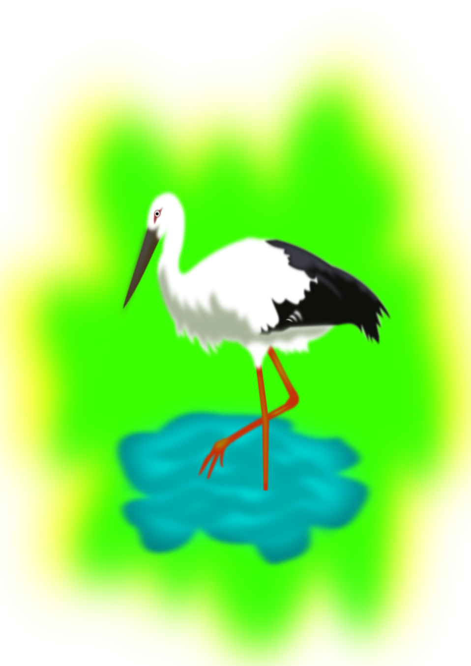 Clip art image barza. Flamingo clipart public domain