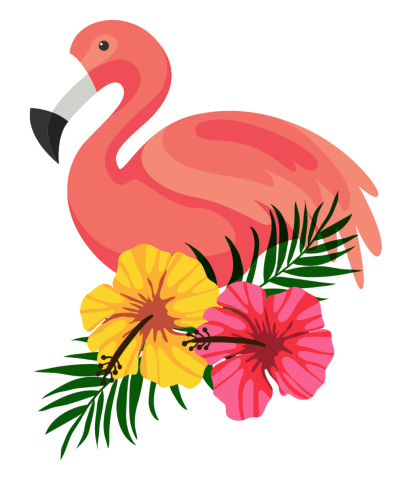 Flamingo clipart svg - freaksmoli