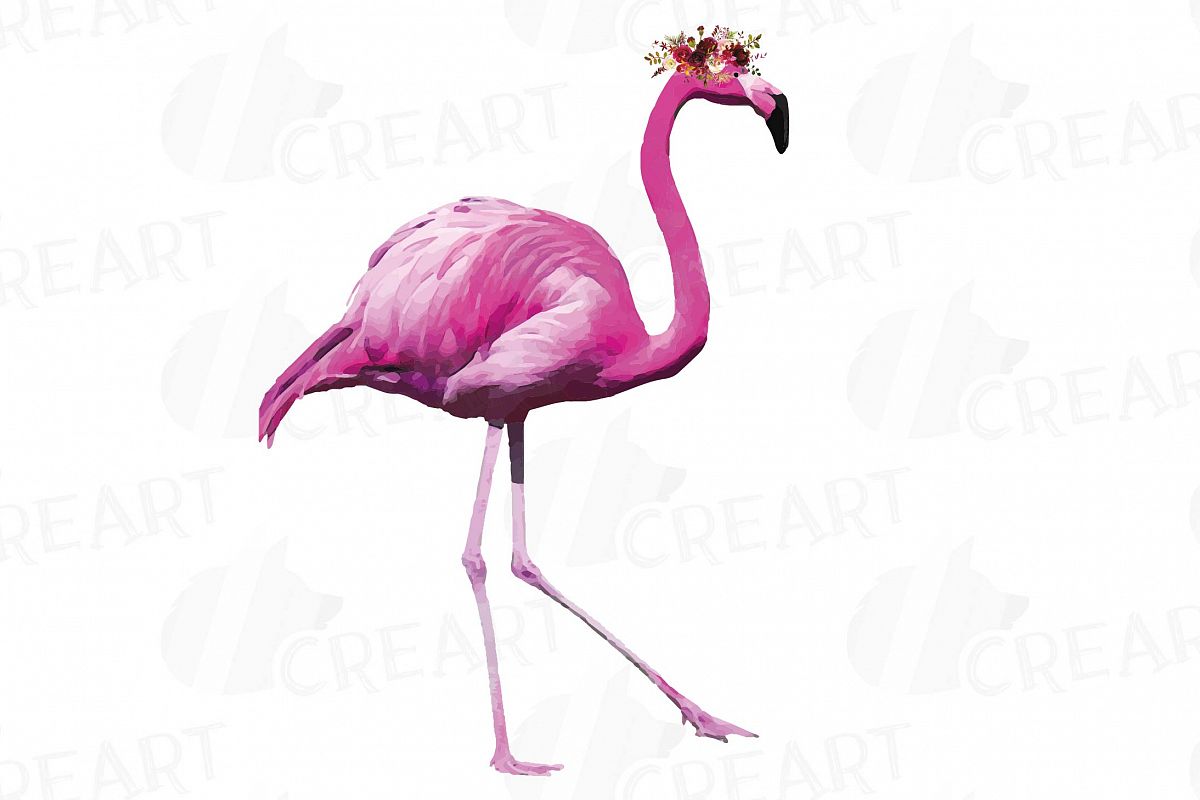 Download Flamingo clipart watercolor, Flamingo watercolor ...