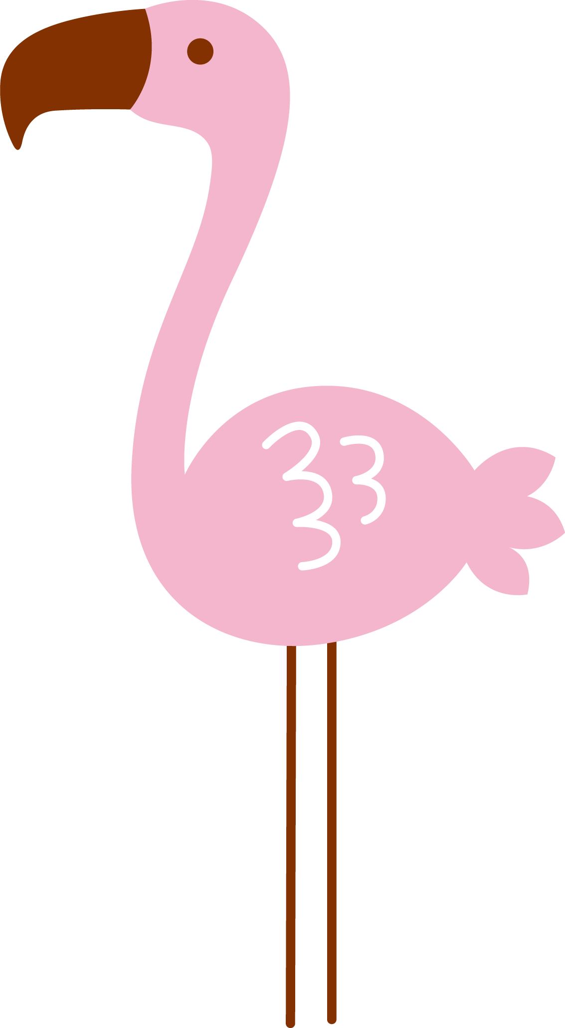 Flamingo winter