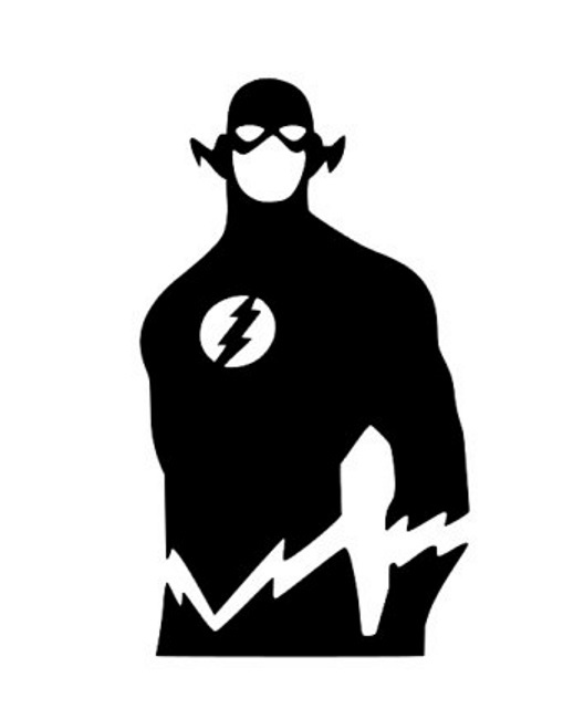 flash clipart black and white