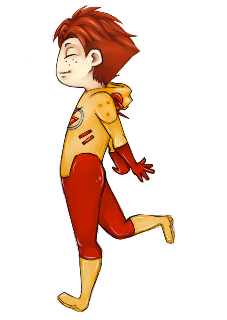flash clipart boy