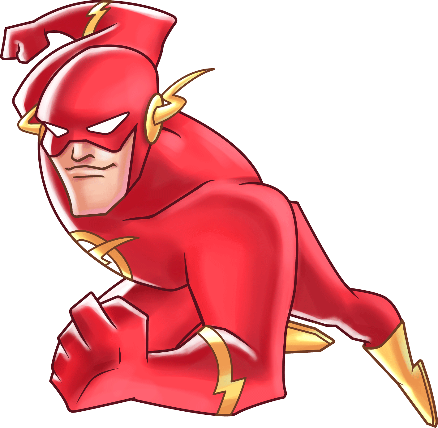 flash clipart little superman