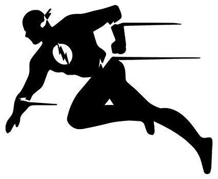 Dc comics the running. Flash clipart side