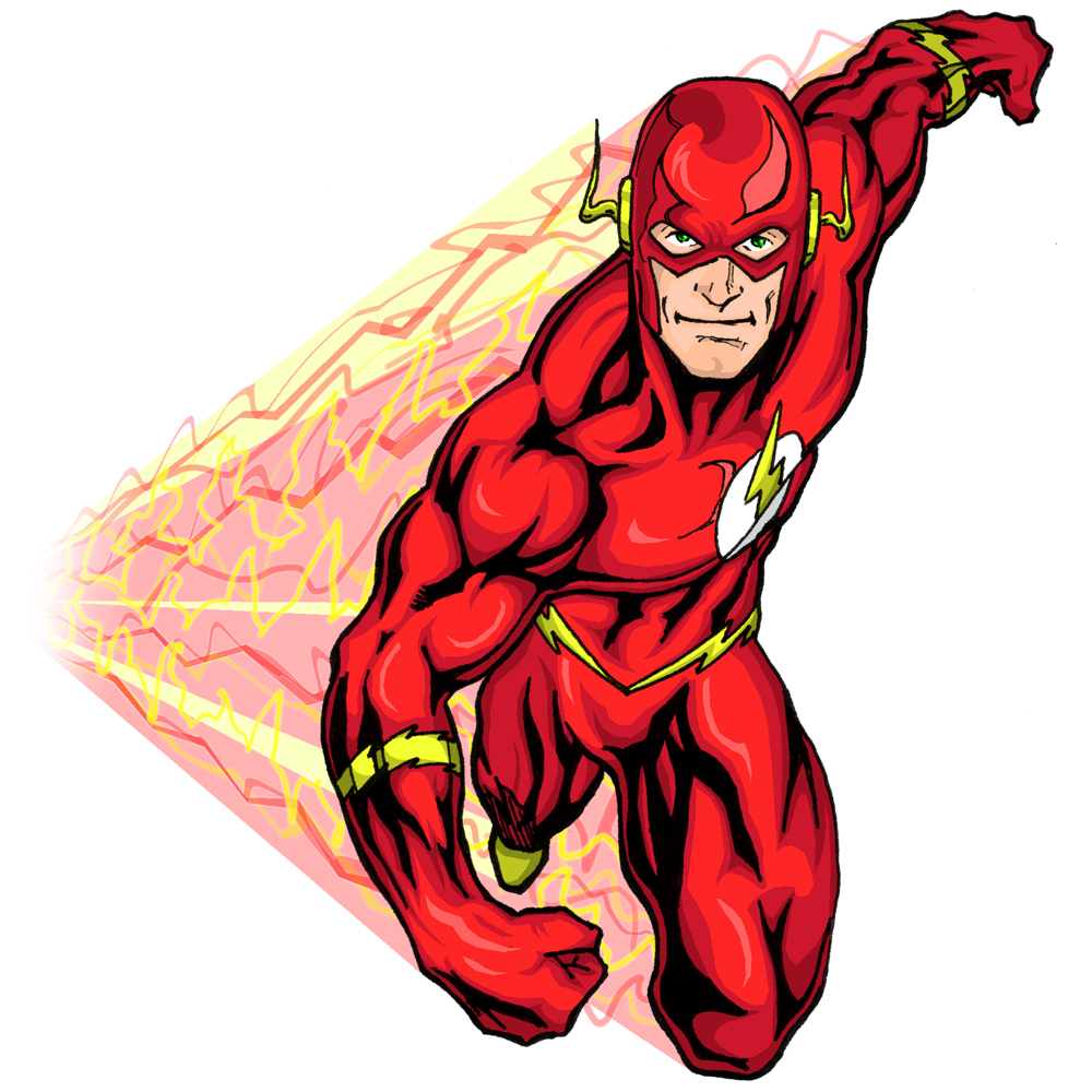 flash clipart super fast