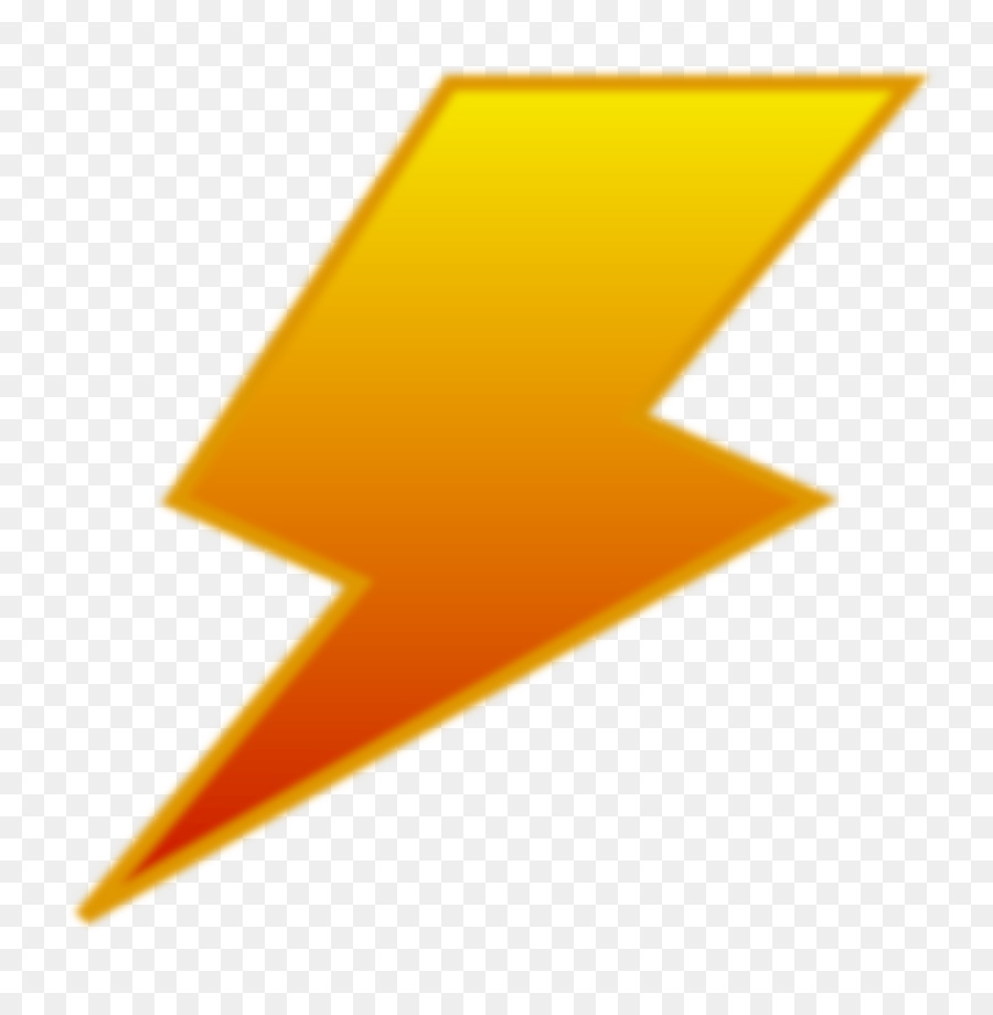 Flash clipart yellow. Triangle background orange text