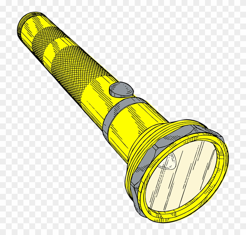 flashlight clipart cartoon