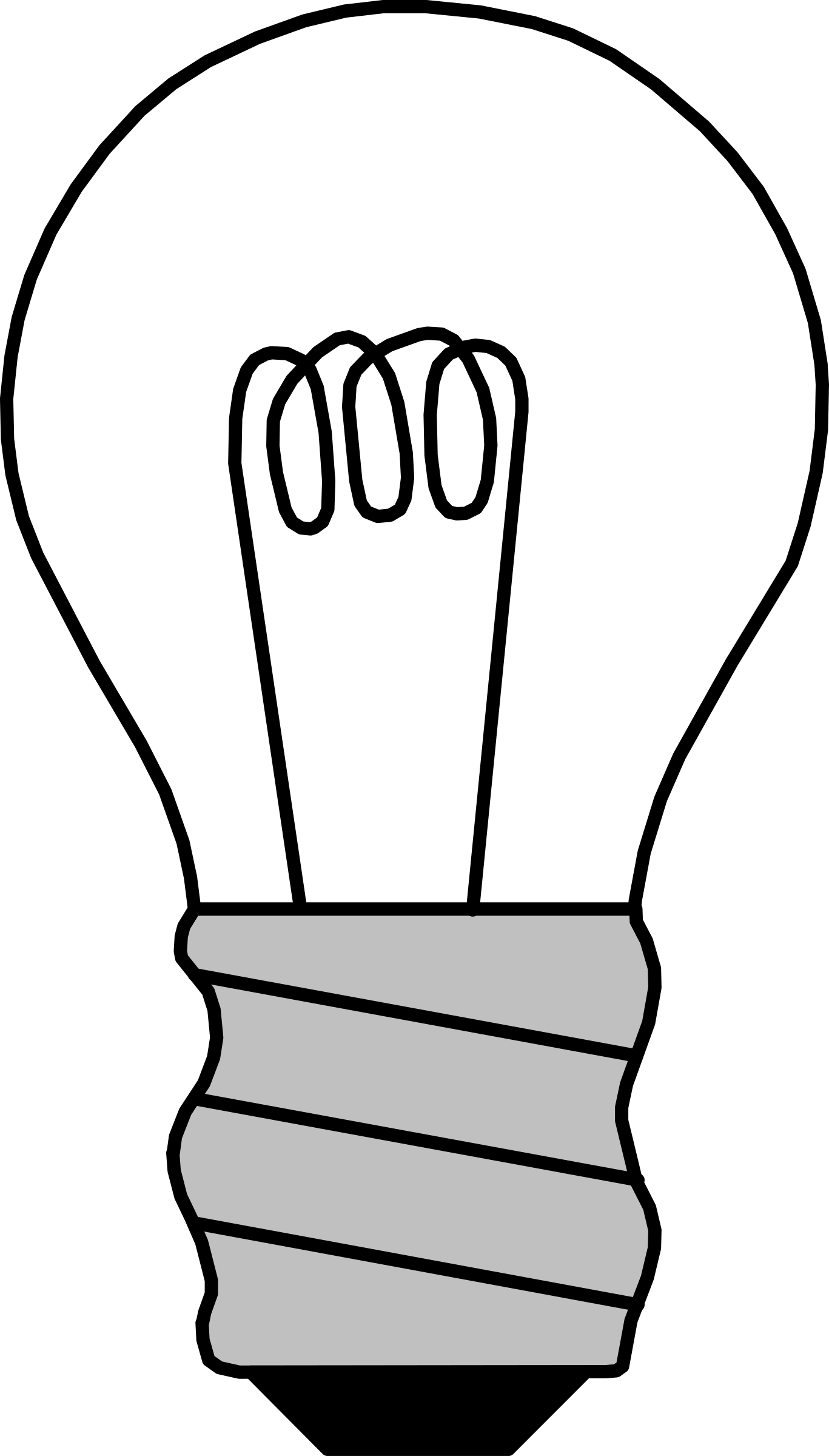 lightbulb clipart printable