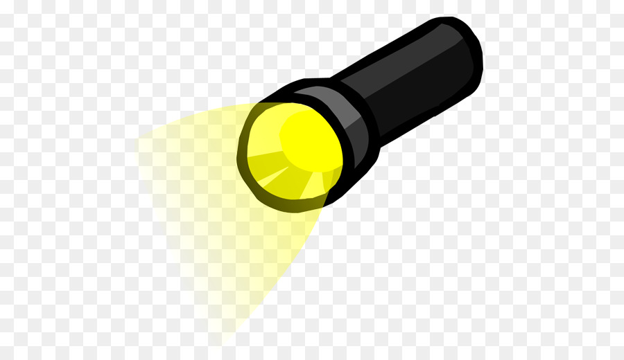 flashlight clipart yellow