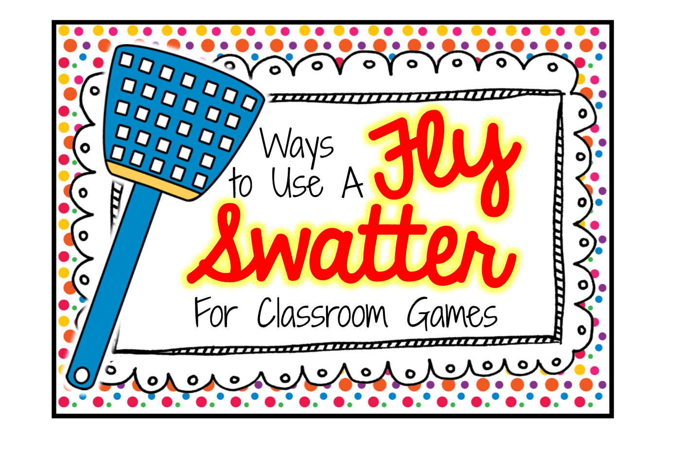 Fly clipart swatting. The classroom game nook
