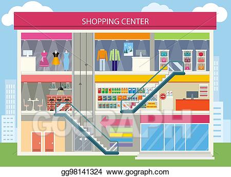 shop clipart mall