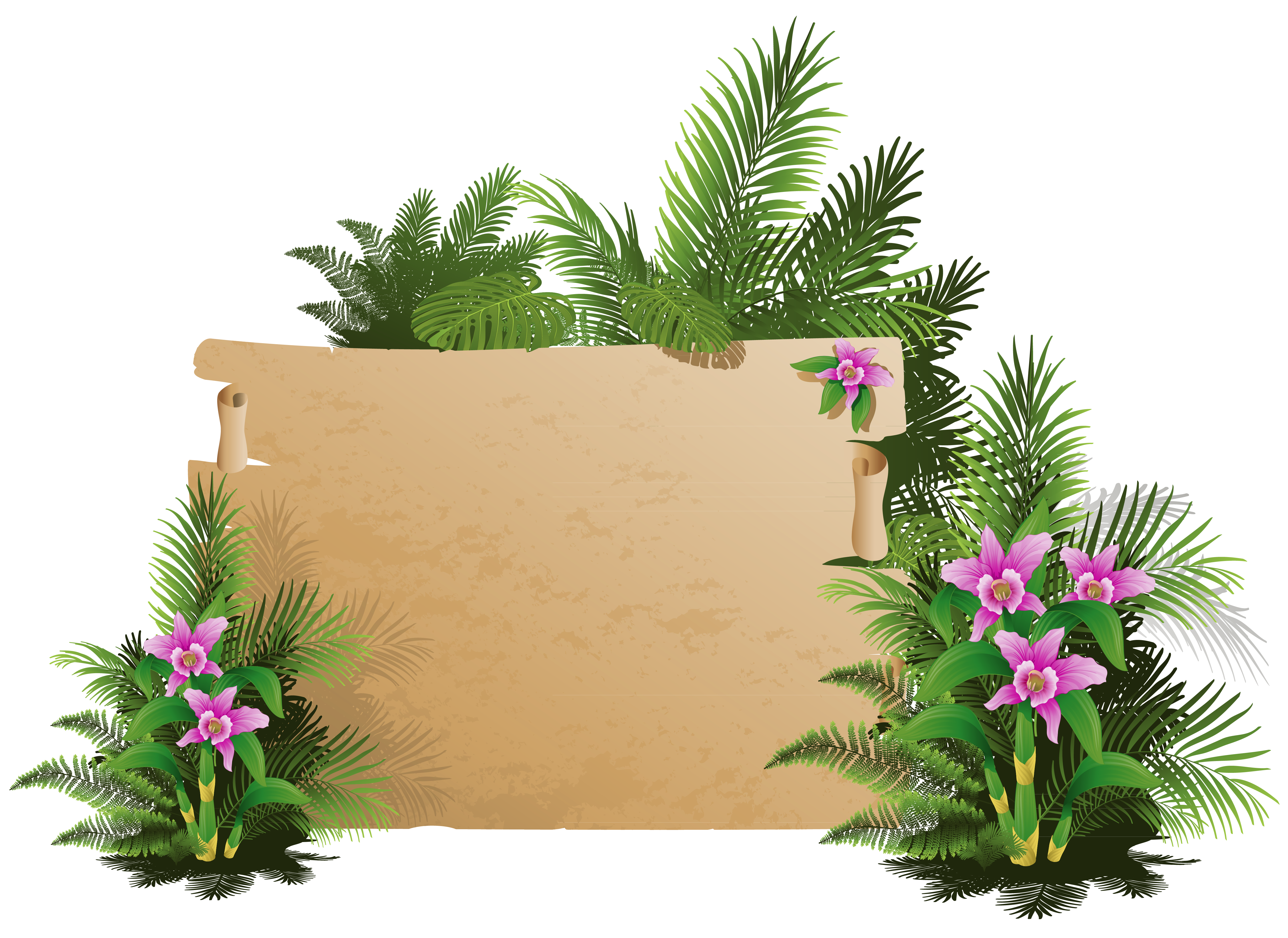 floral clipart board