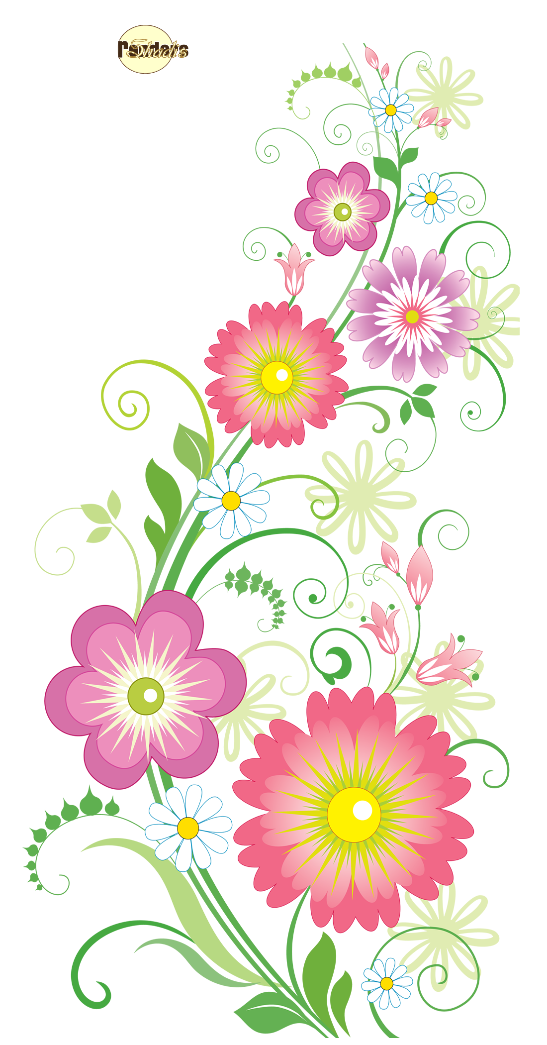 floral clipart bunch