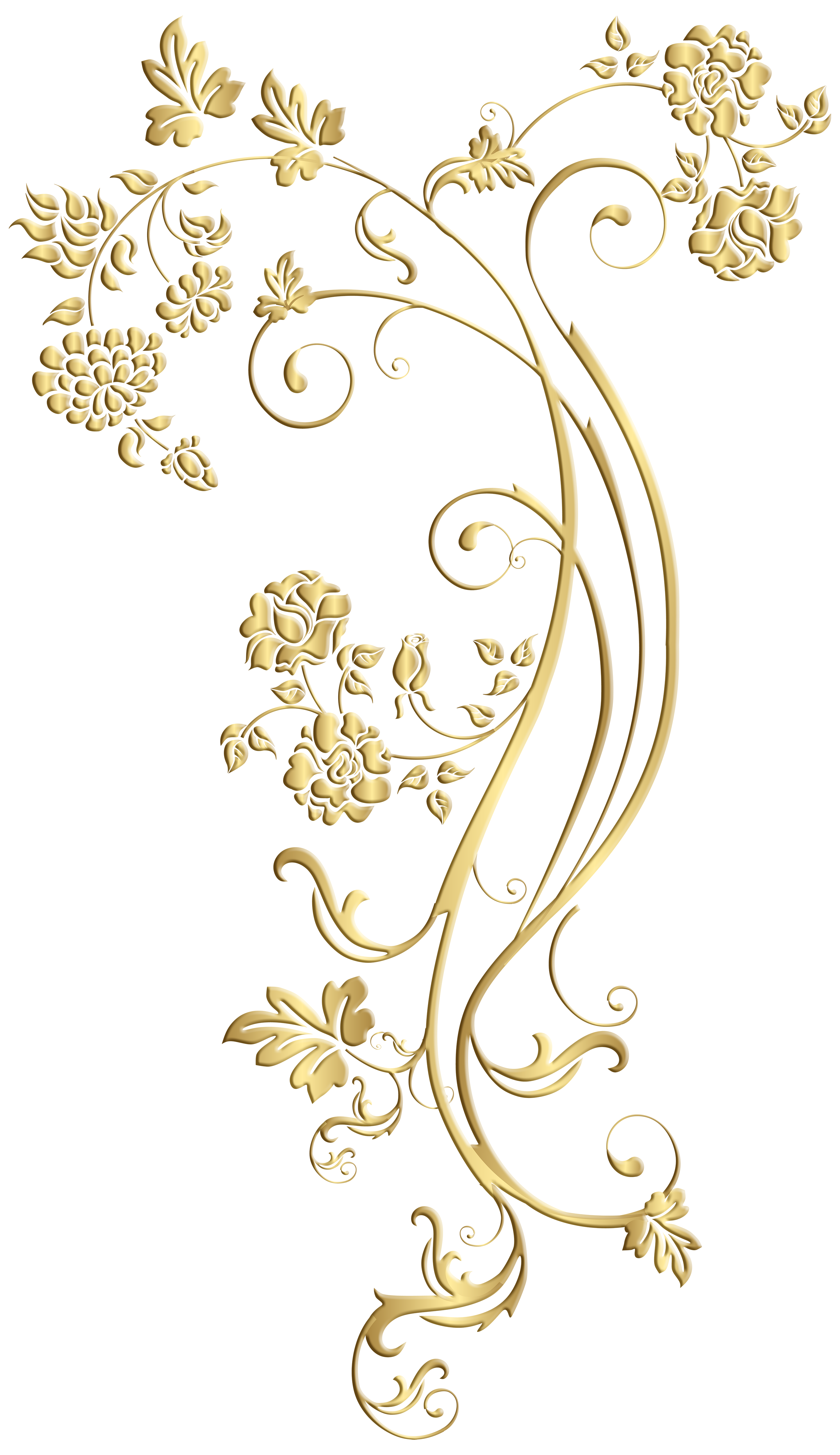 Gold ornament frame clip. Floral clipart chalkboard