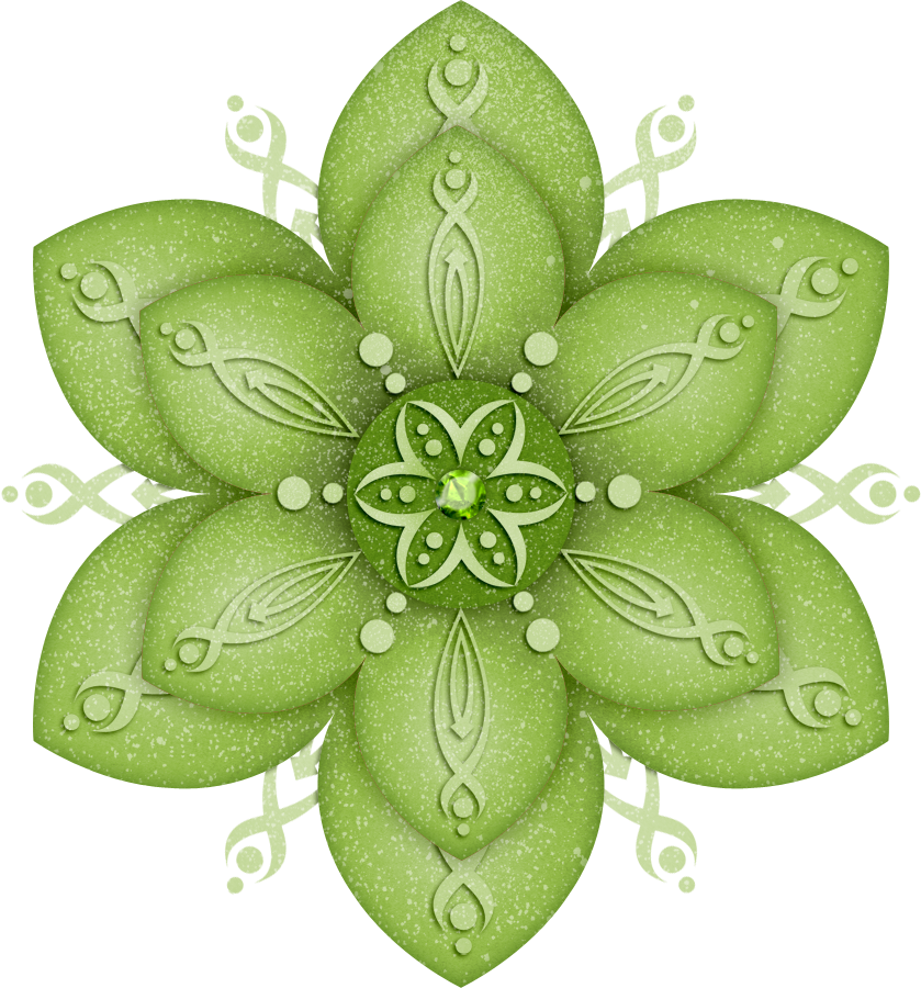 Floral clipart greenery.  b dab bf