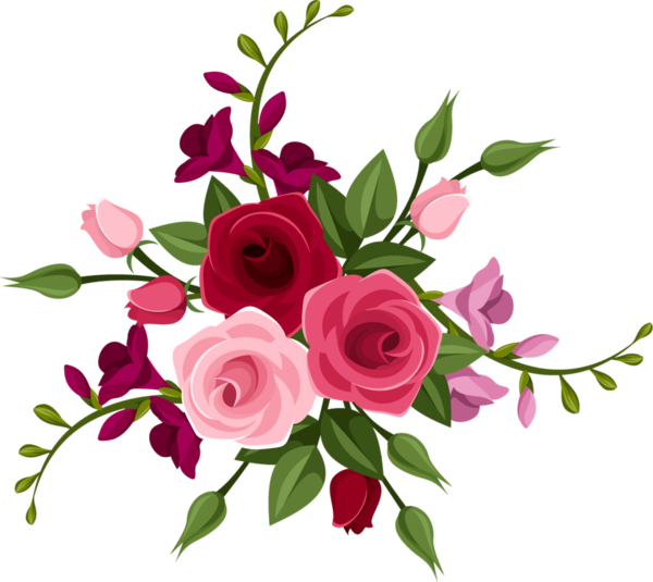 floral clipart holiday