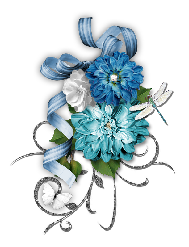 Cheyokota digital scraps scrapbook. Floral clipart winter