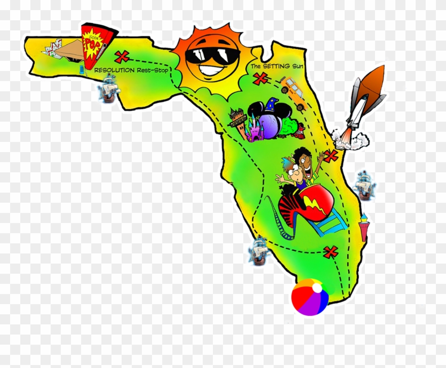 florida clipart character