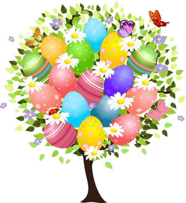 Paques easters oeufs tube. Holiday clipart easter