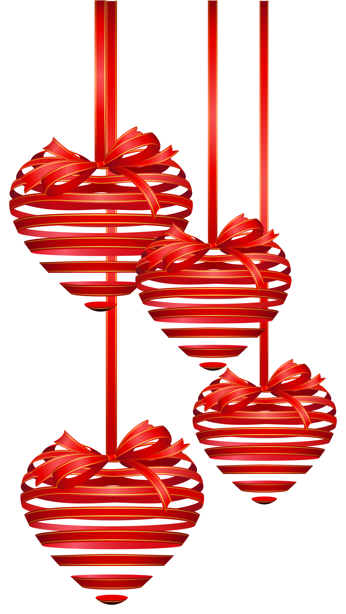 Island clipart beautiful island. Red hearts ornaments png