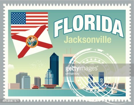 Premium clipartlogo com . Florida clipart stamp