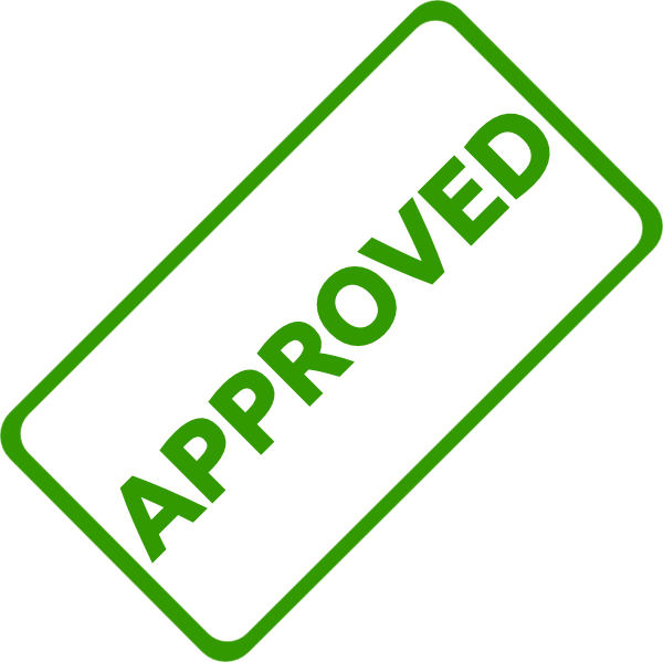 Approved group clip art. Florida clipart stamp