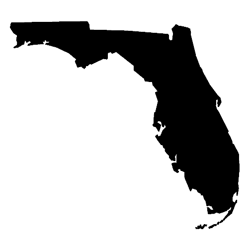 State . Florida clipart stencil