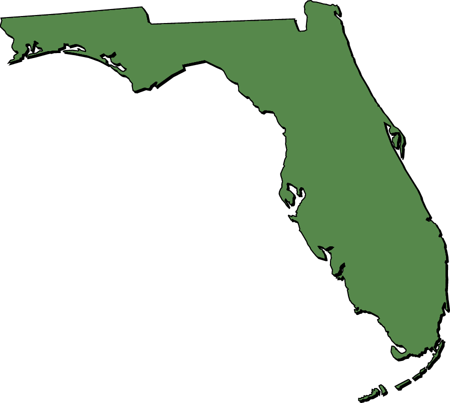 Florida clipart sunshine. Style maps in colors