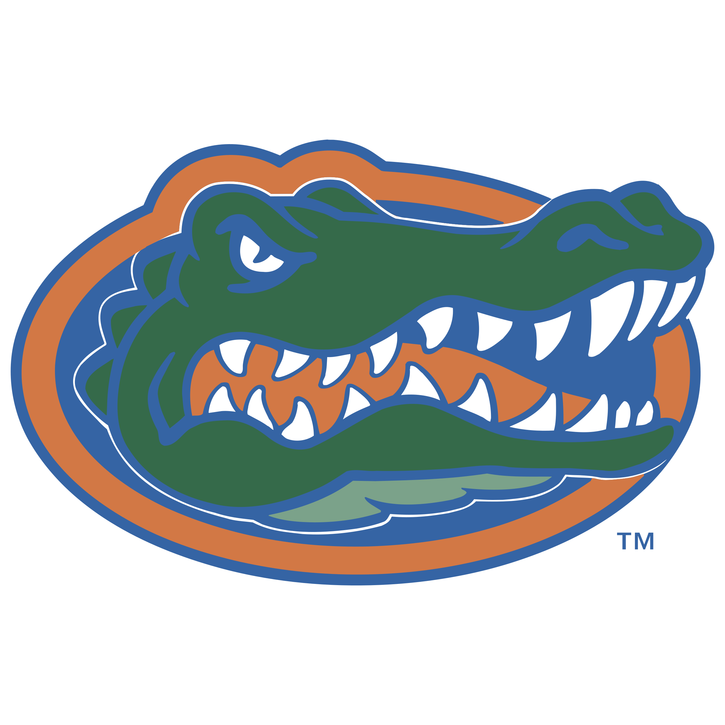 Florida clipart vector. Gators logo png transparent