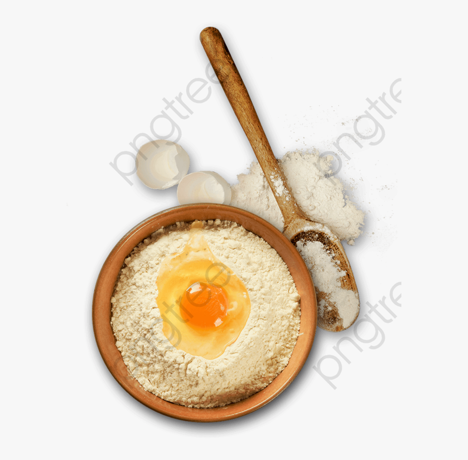 flour clipart egg