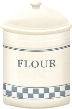 flour clipart flour jar