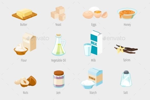 flour clipart oil