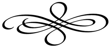 Simple flourish free download. Flourishes clipart black and white