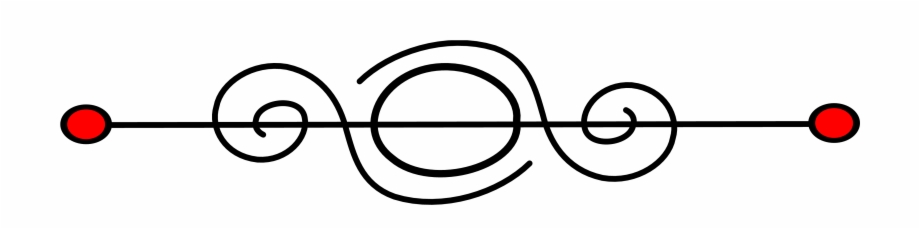 Line clip art decorative. Flourish clipart horizontal