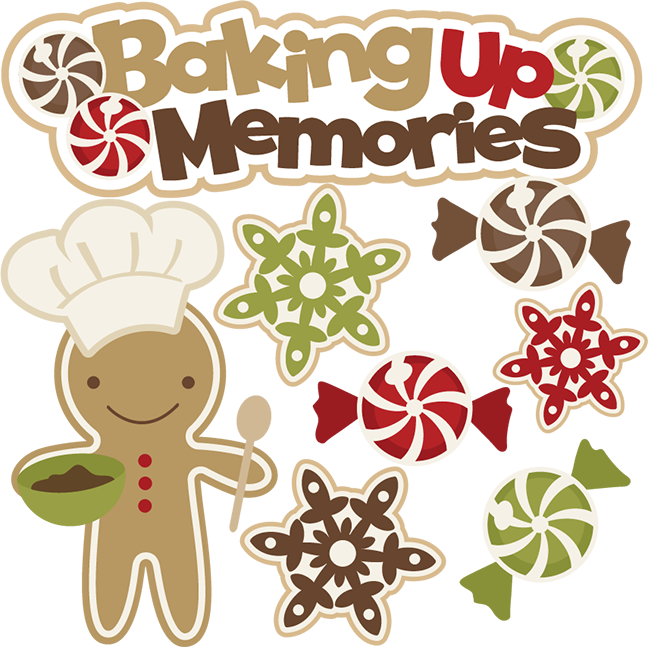 Up memories svg cutting. Gingerbread clipart baking