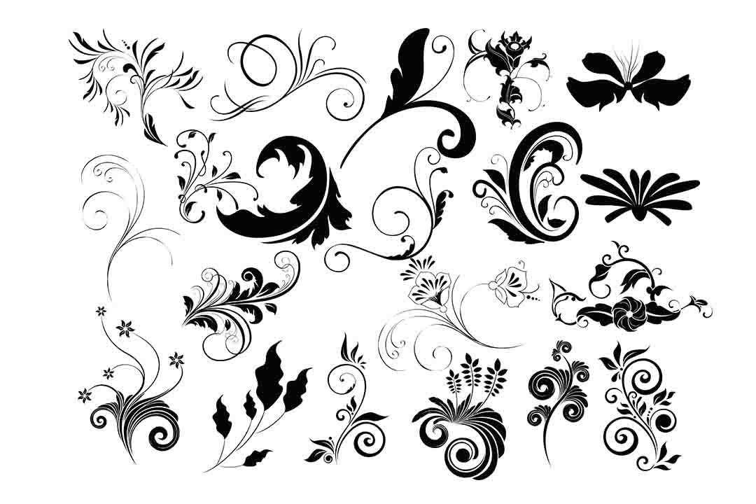 Flourishes clipart svg, Flourishes svg Transparent FREE for download on
