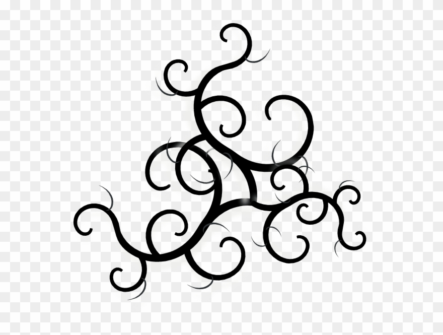 Free swirl designs png. Flourishes clipart swirls and twirls
