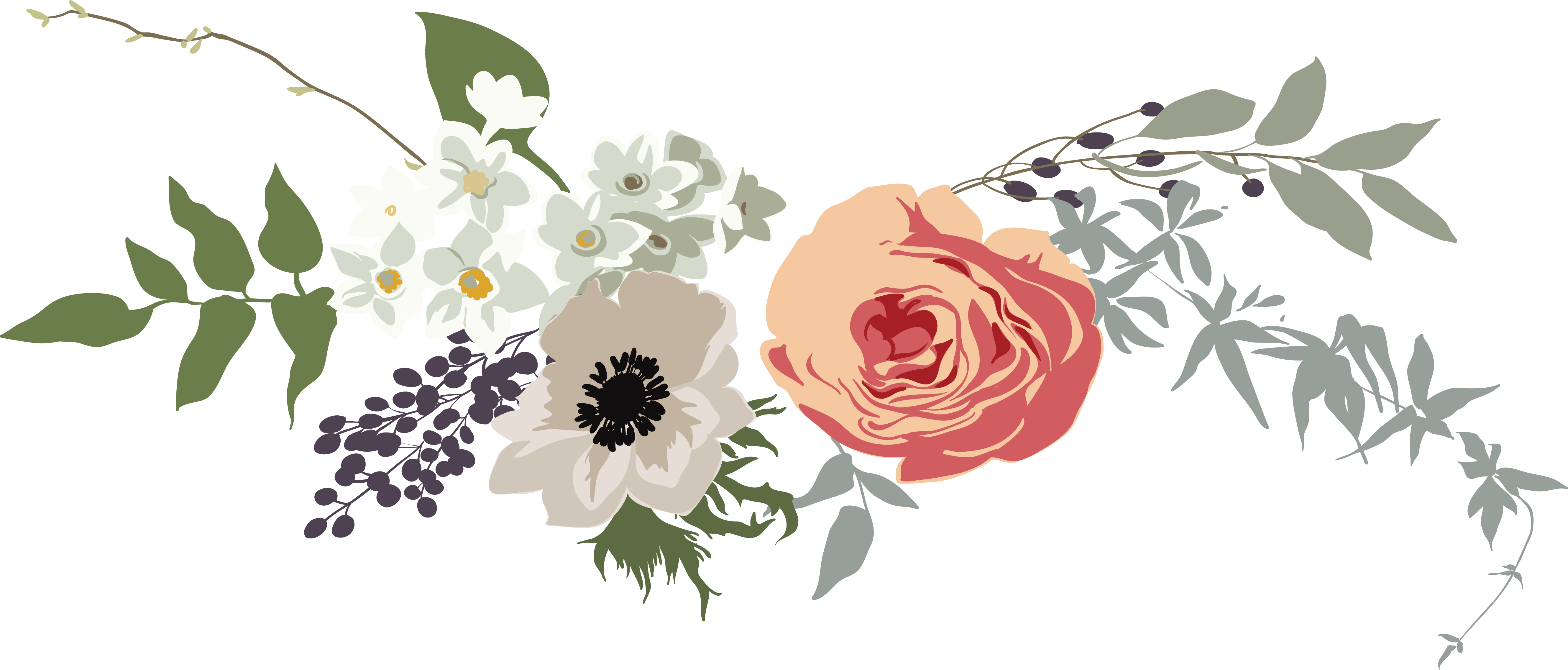 flower banner png