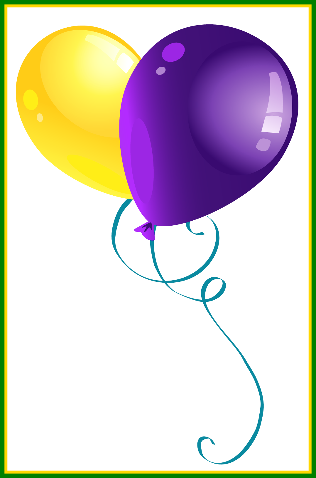 Awesome yellow and purple. Flower clipart baby shower