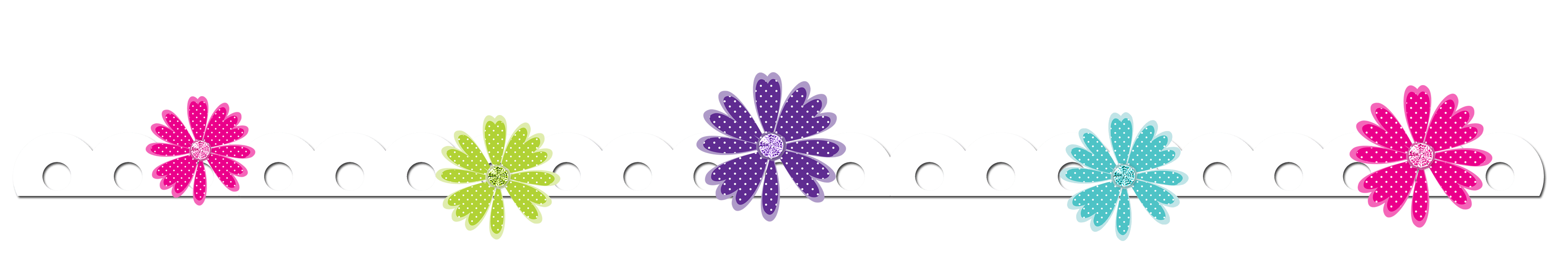 flower clipart banner