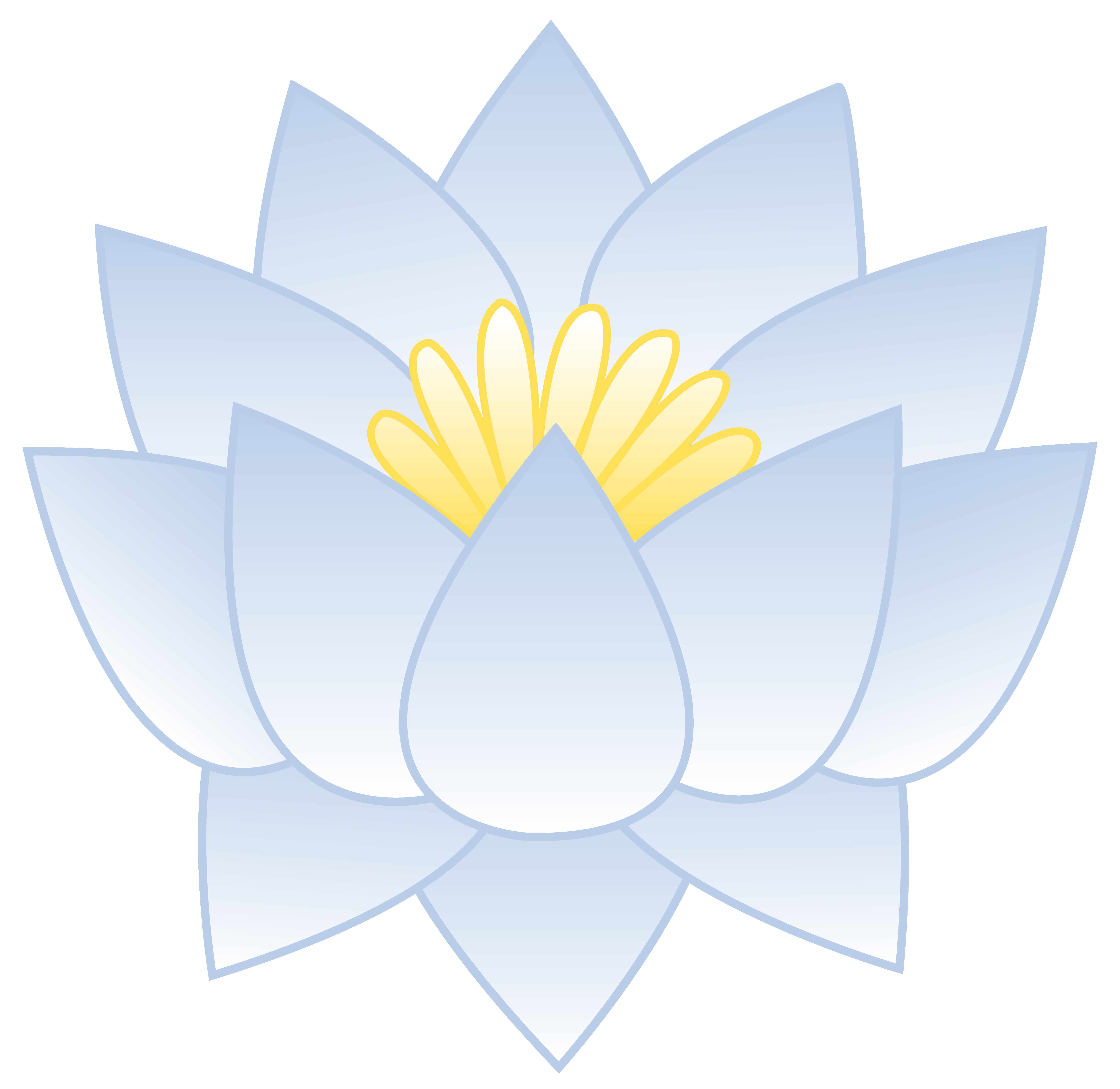 Free clip art of. Flower clipart blue lotus
