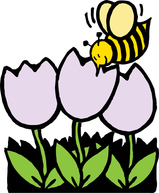 And flowers i royalty. Flower clipart bumble bee