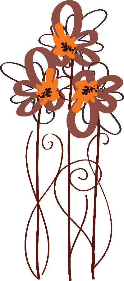 flower clipart doodle
