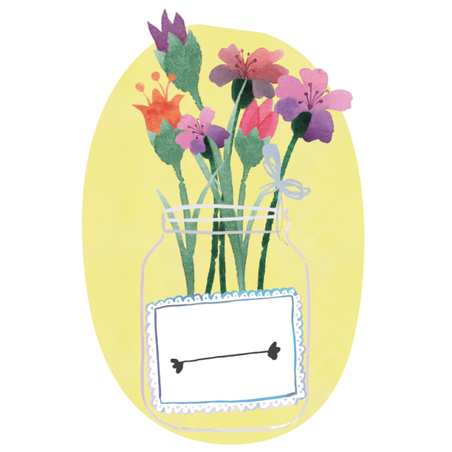 Flowers clipart mason jar. Png and psd file