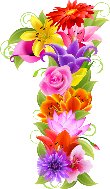 flower clipart origami