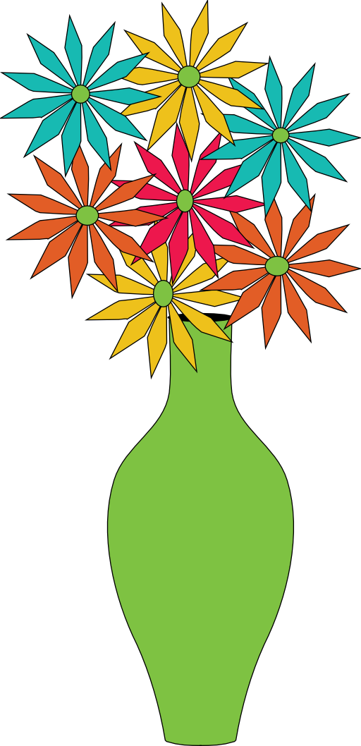 flowers clipart vase