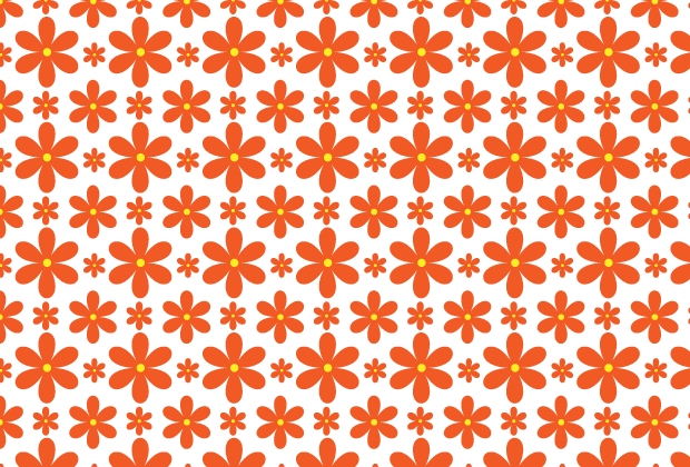 Flower pattern png. How to create a