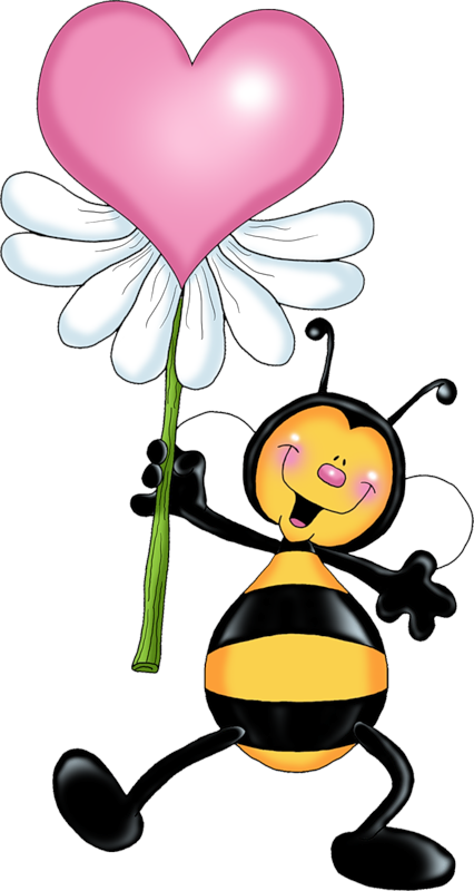love clipart bumble bee