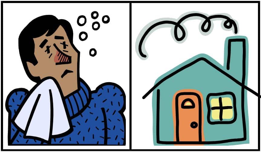 Flu clipart flue. The or chimney cricket