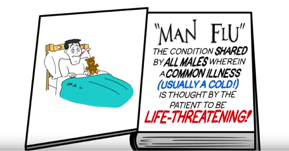 The myth or manageable. Flu clipart man flu